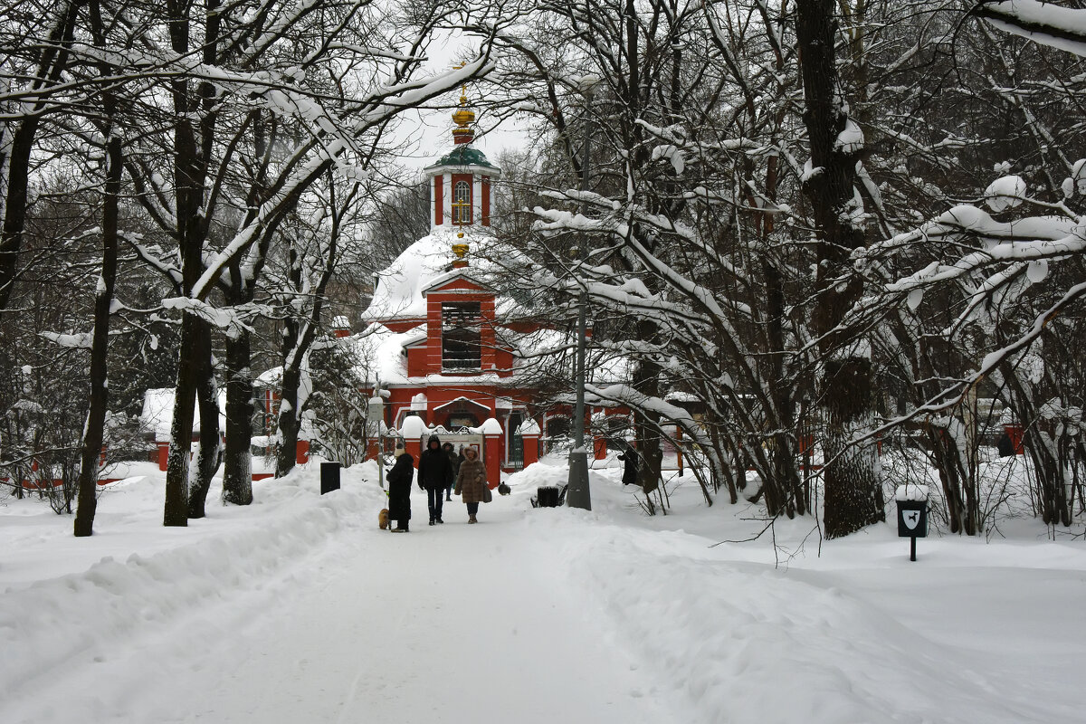 Москва. Воронцовский парк. Храм Троицы Живоначальной в Воронцове. - Наташа *****