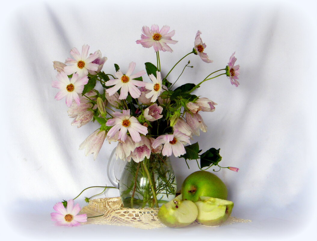 Натюрморт с космеями. - nadyasilyuk Вознюк