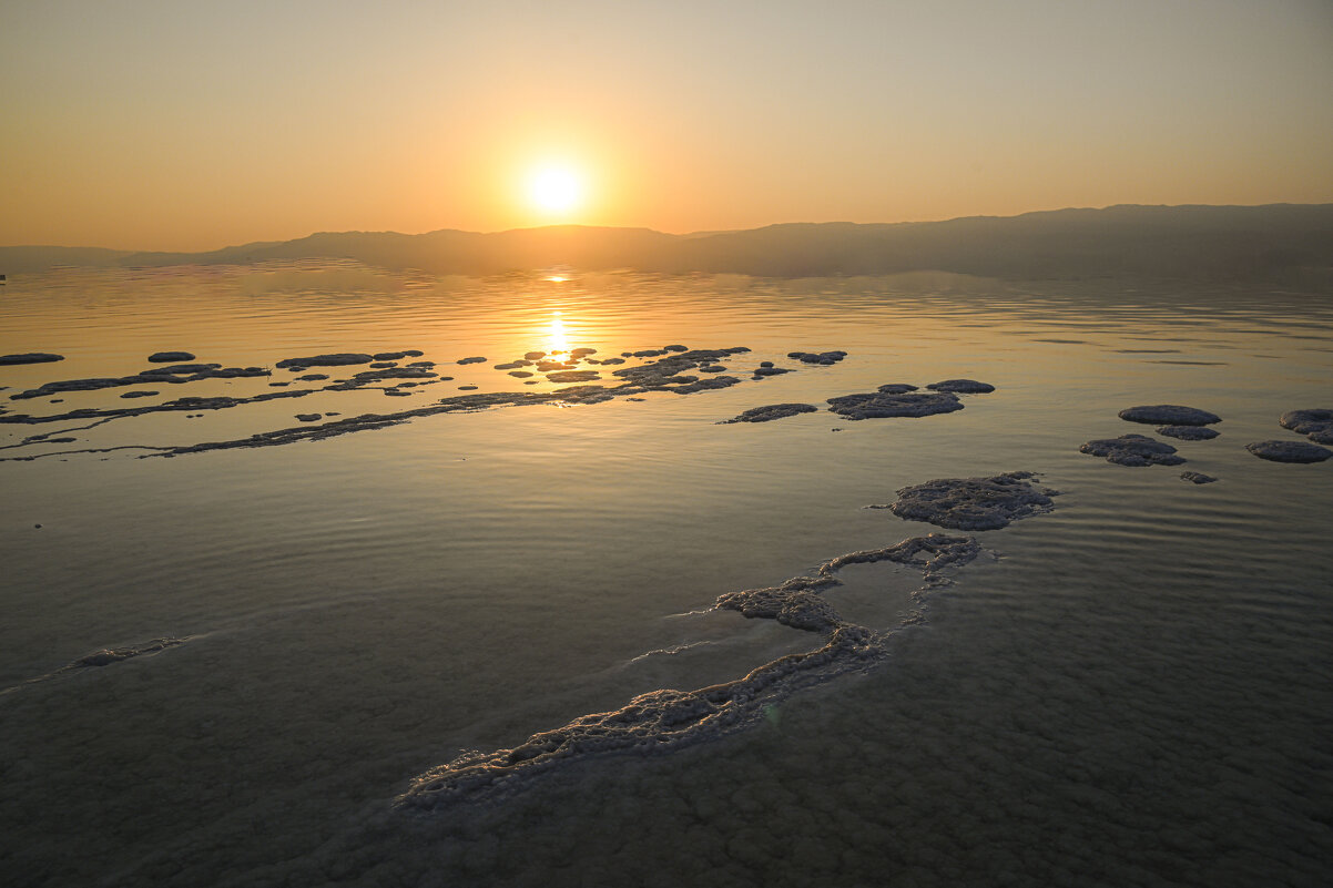 Мёртвое море.Восход - Осень 