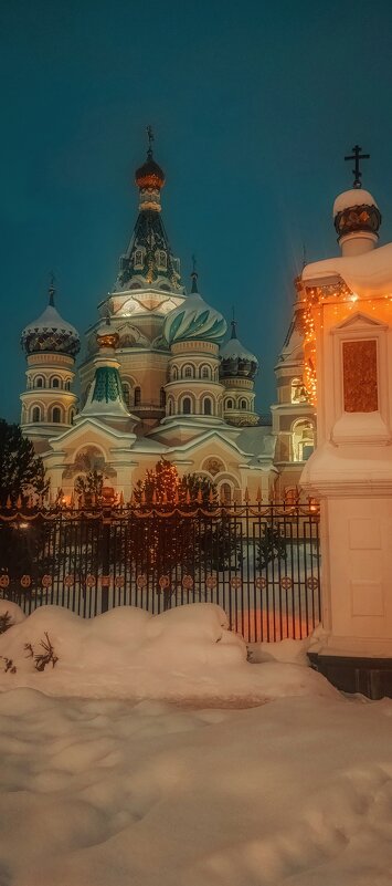Крещенским вечером в Ижевске - Леонид Абросимов