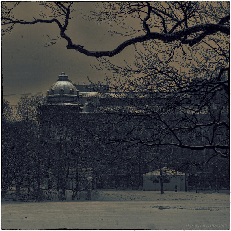 My magic Petersburg_02458_в Таврическом саду - Станислав Лебединский