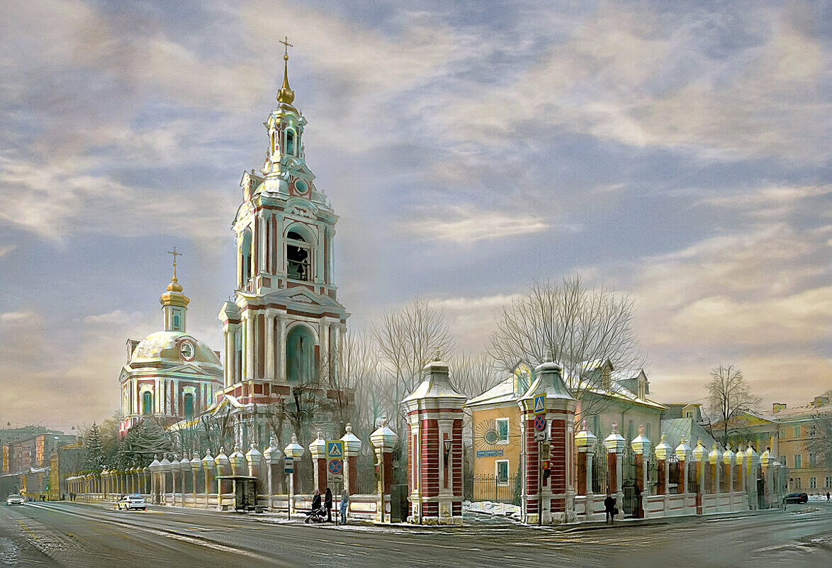 Москва. Церковь Никиты Мученика на Старой Басманной. - В и т а л и й .... Л а б з о'в