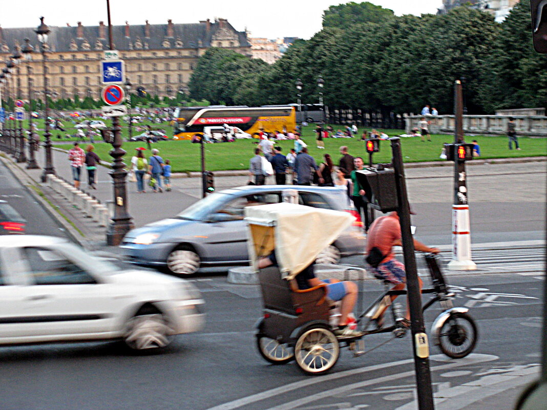 По Парижу на автобусе. - Владимир Драгунский