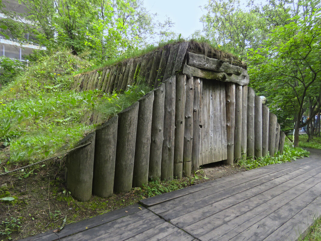 Зимнее жилище нивхов. - ИРЭН@ .