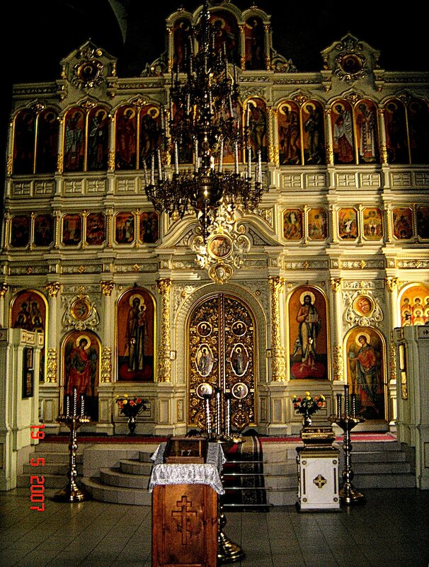 Иконостас Храма Девяти кизических мучеников - Анатолий Колосов