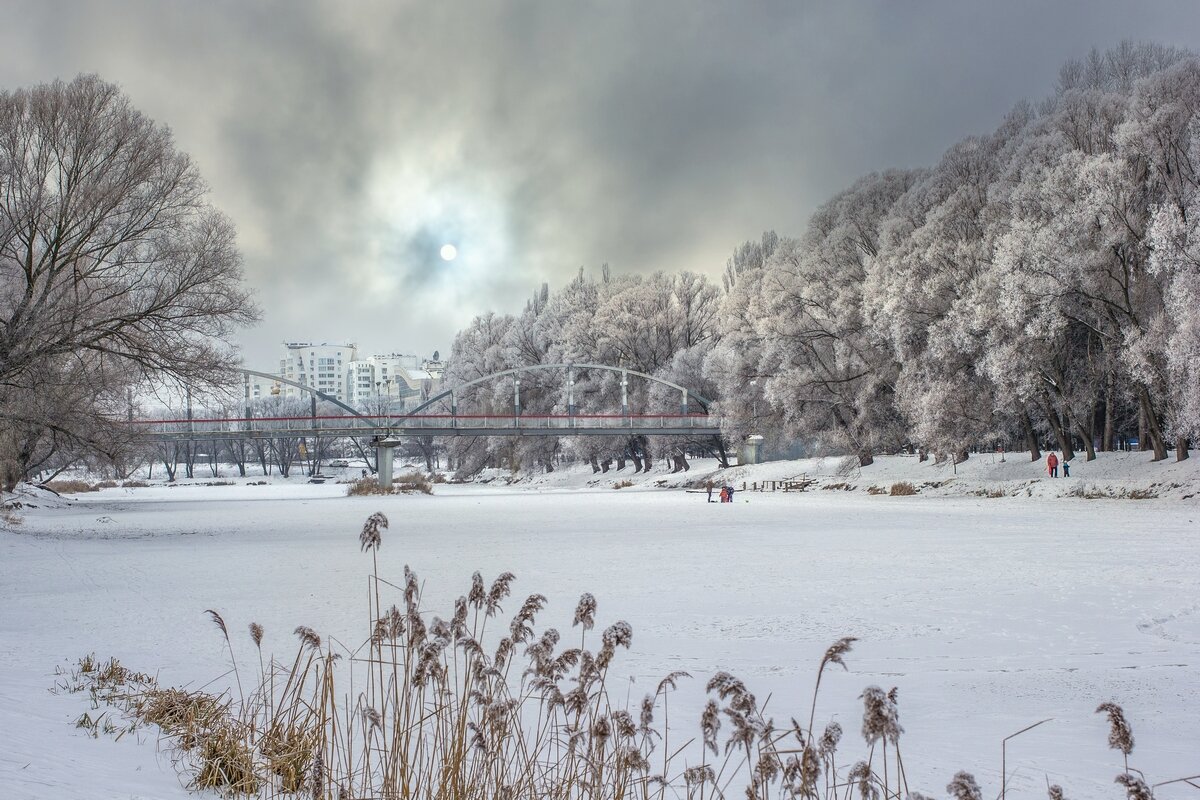 Зимние городские пейзажи   ... - Ravile 