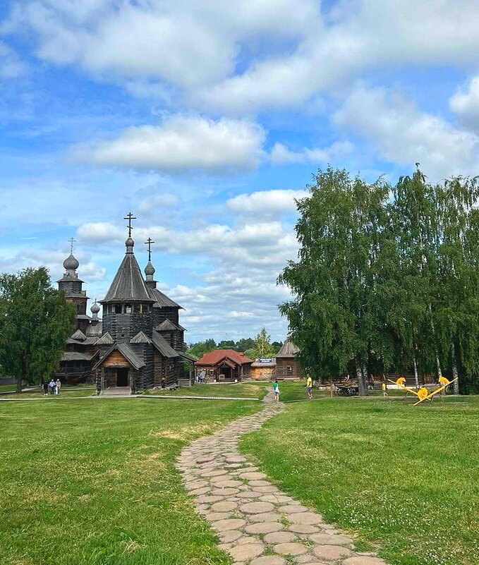 Дорога к храму. Суздаль. - Наталья ***