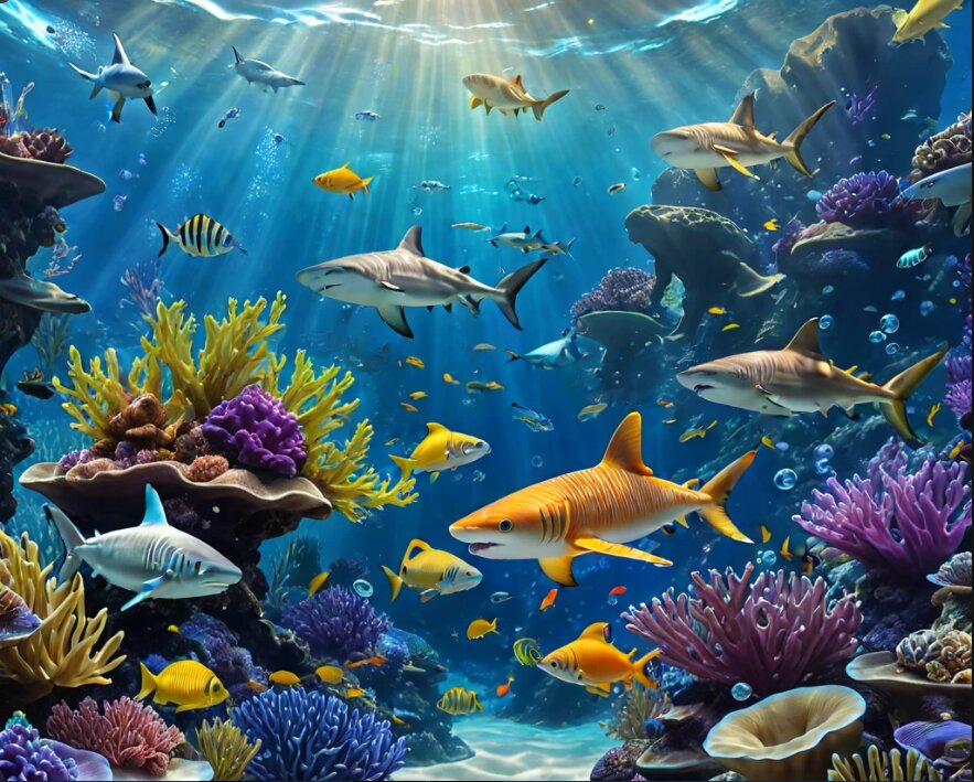 подводный мир. - Mila 