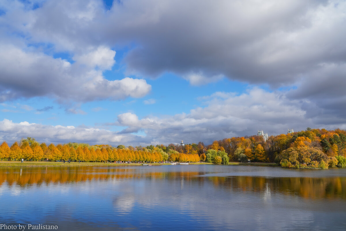 Осенний пруд... - Владимир Жданов