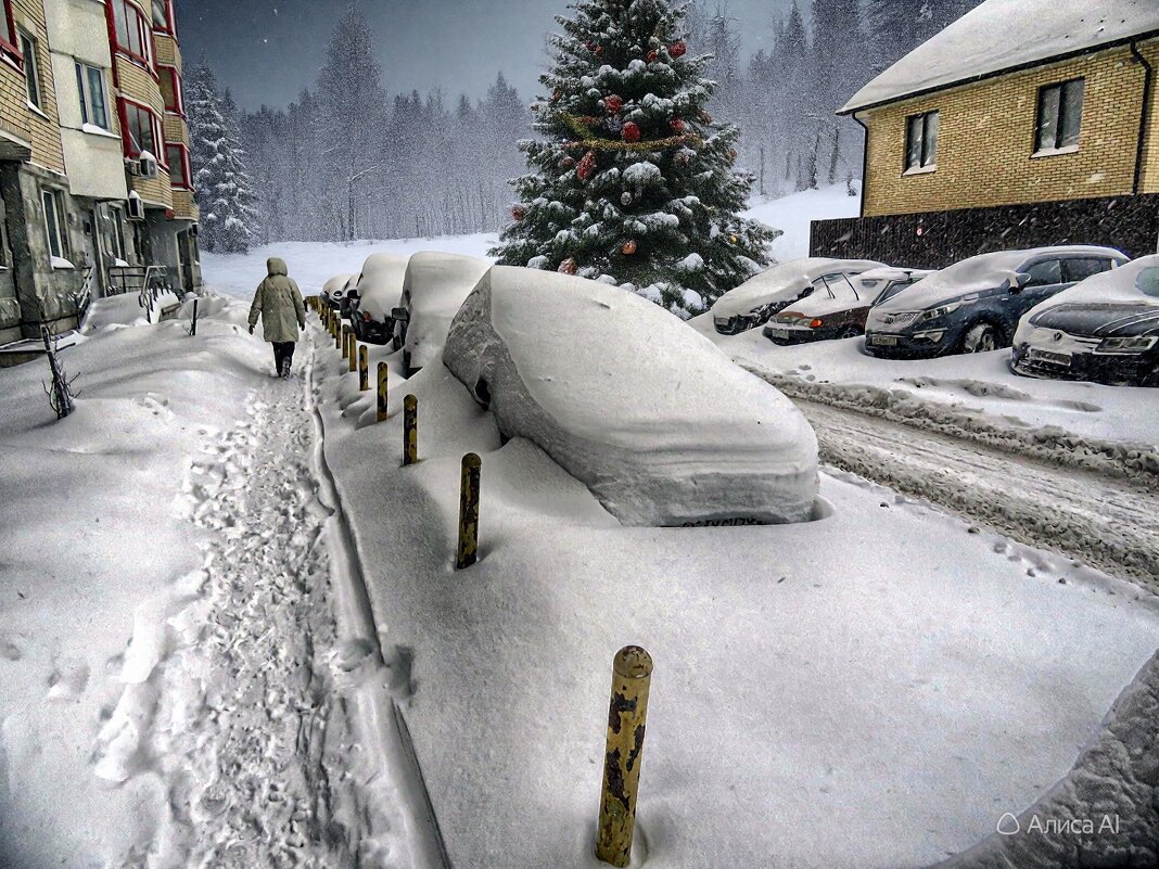 Зимняя фантазия.. - Юрий Яньков