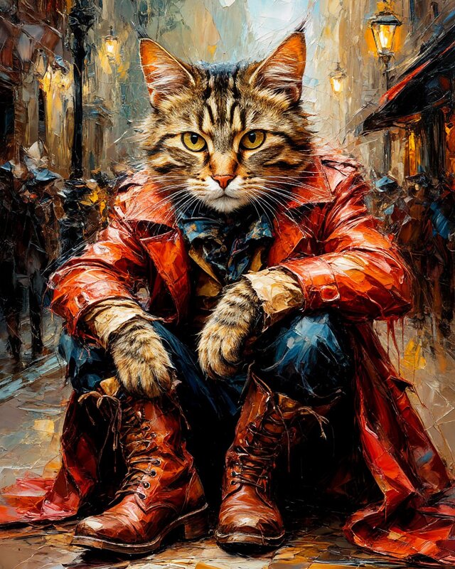 Кот отдыхает - Георгий Пичугин