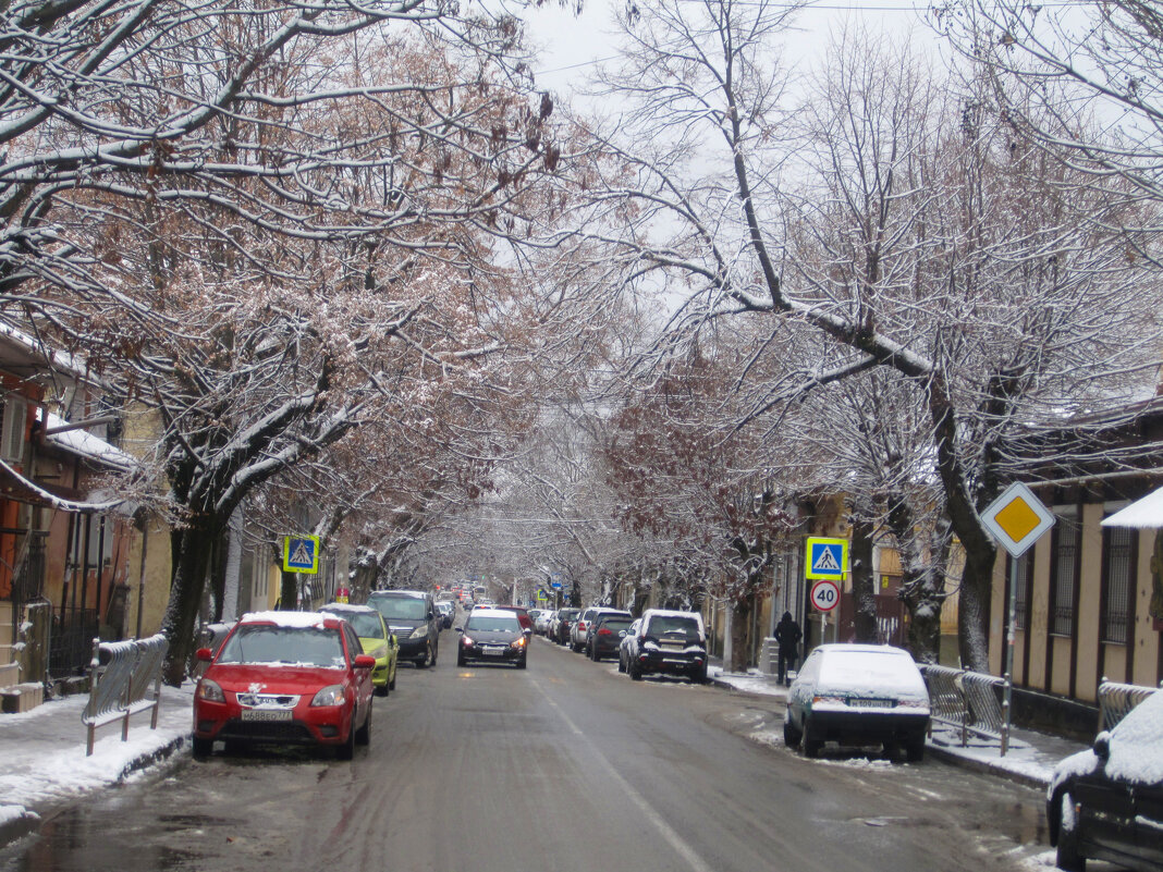 Зима наулице Чехова - Валентин Семчишин