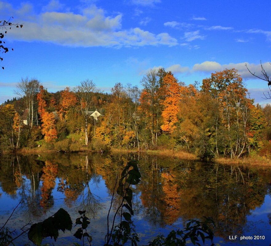 Озеро рядом с замком. - Liudmila LLF