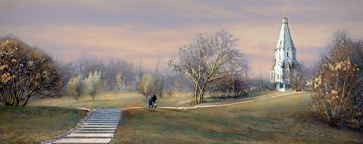 Москва. Церковь Вознесения Господня в Коломенском. - В и т а л и й .... Л а б з о'в Москва. Церковь Вознесения Господня в Коломенском. - В и т а л и й .... Л а б з о'в