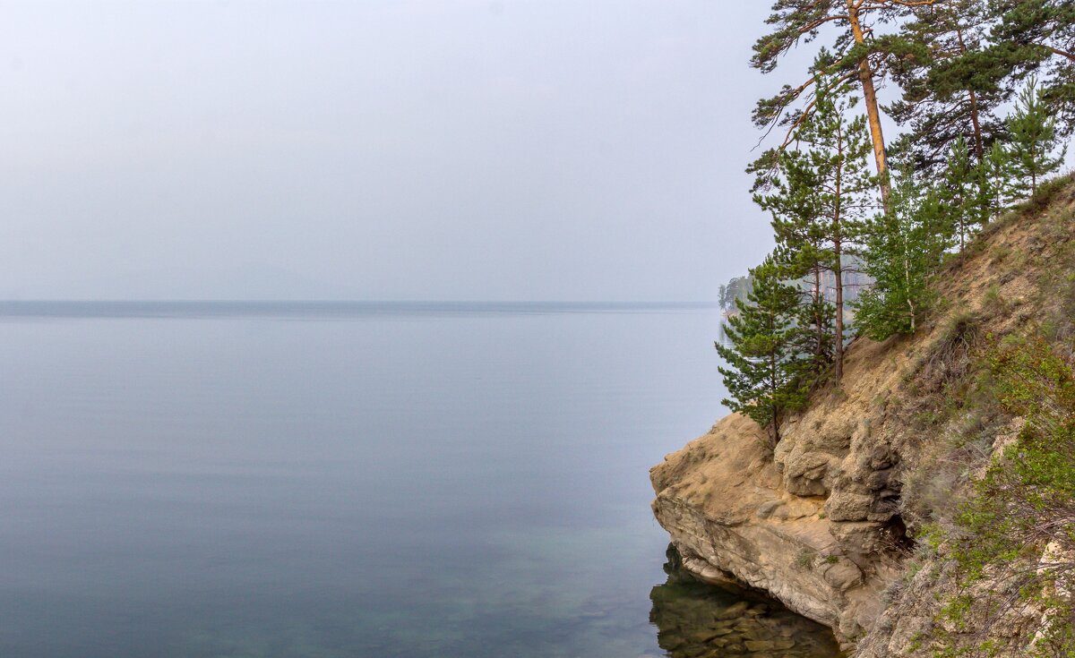 Туманное утро на озере Тургояк. - Алексей Трухин Туманное утро на озере Тургояк. - Алексей Трухин