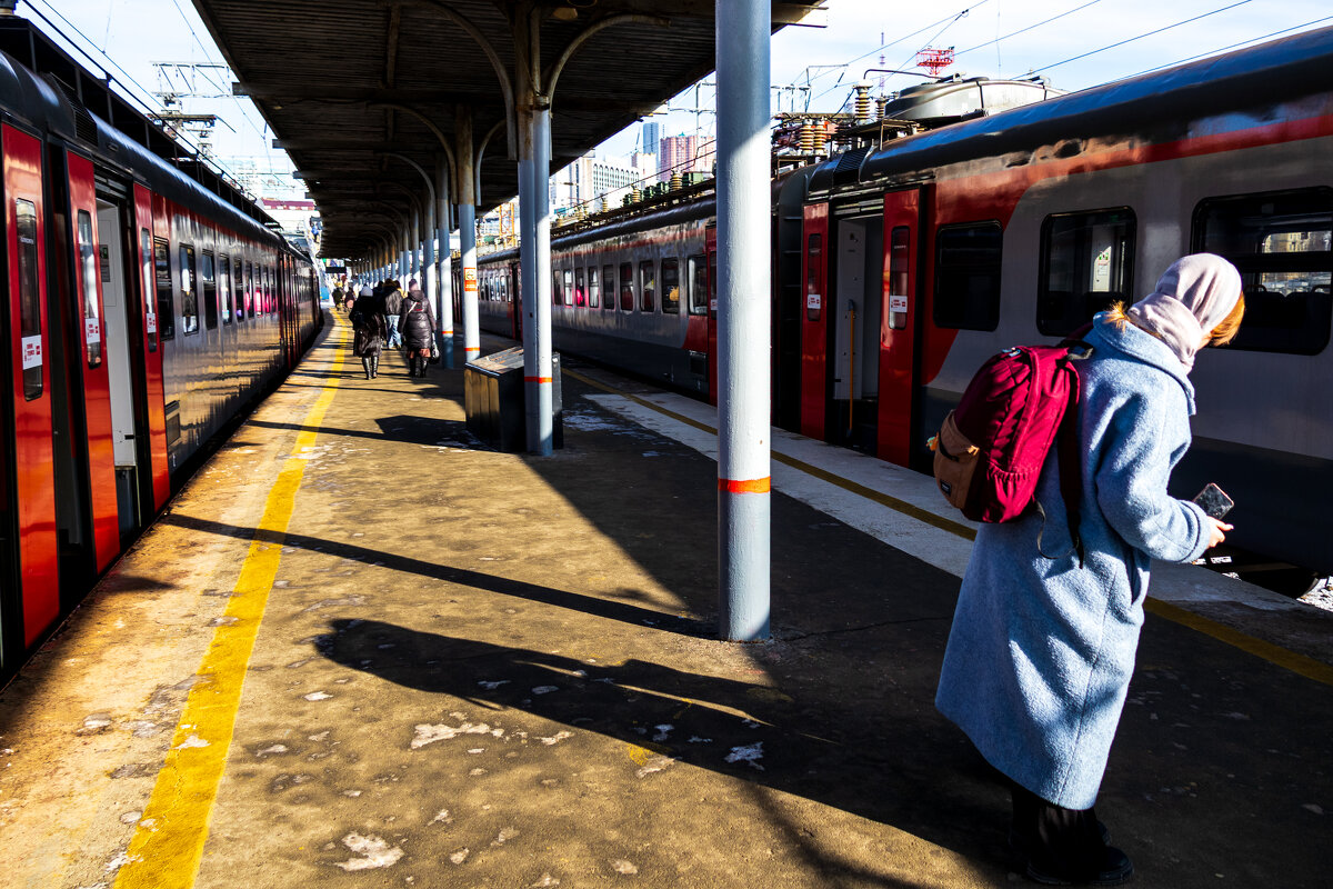 Экономическая ситуация требует ездить на электричках. - Шурф Сьлядек 