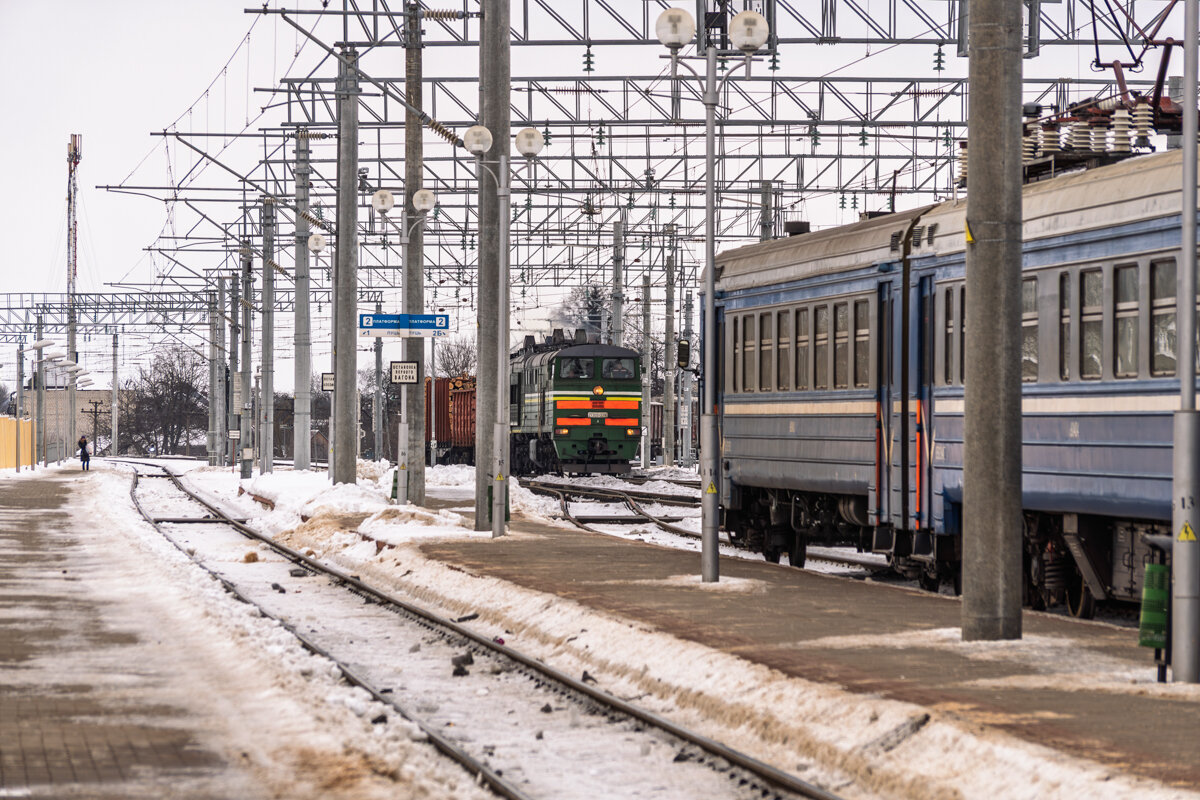Железнодорожная станция Жлобин - Игорь Сикорский