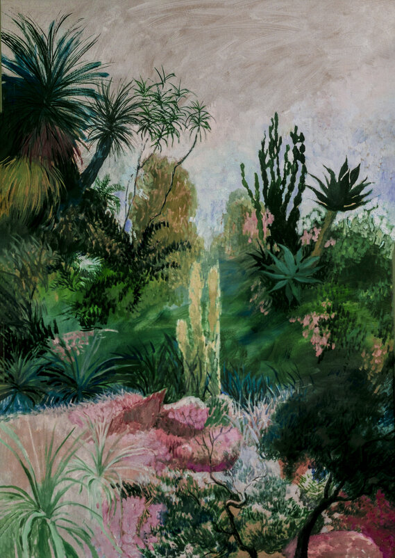 Художник Яна Малых - серия САДЫ МИРАЖЕЙ - Владимир Максимов