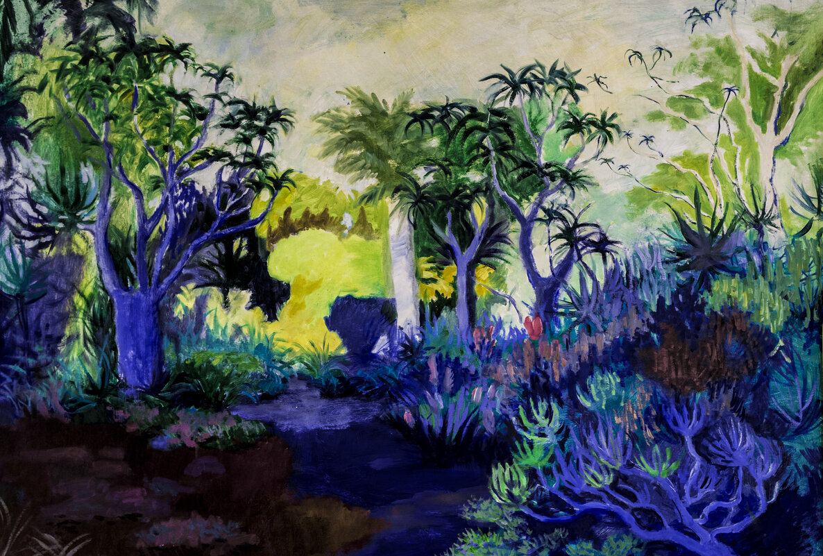 Художник Яна Малых -- серия САДЫ МИРАЖЕЙ - Владимир Максимов