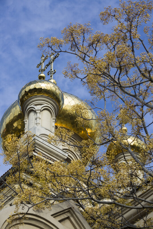 фрагмент храма архангела Михаила г.Алупка - Елена Агеева