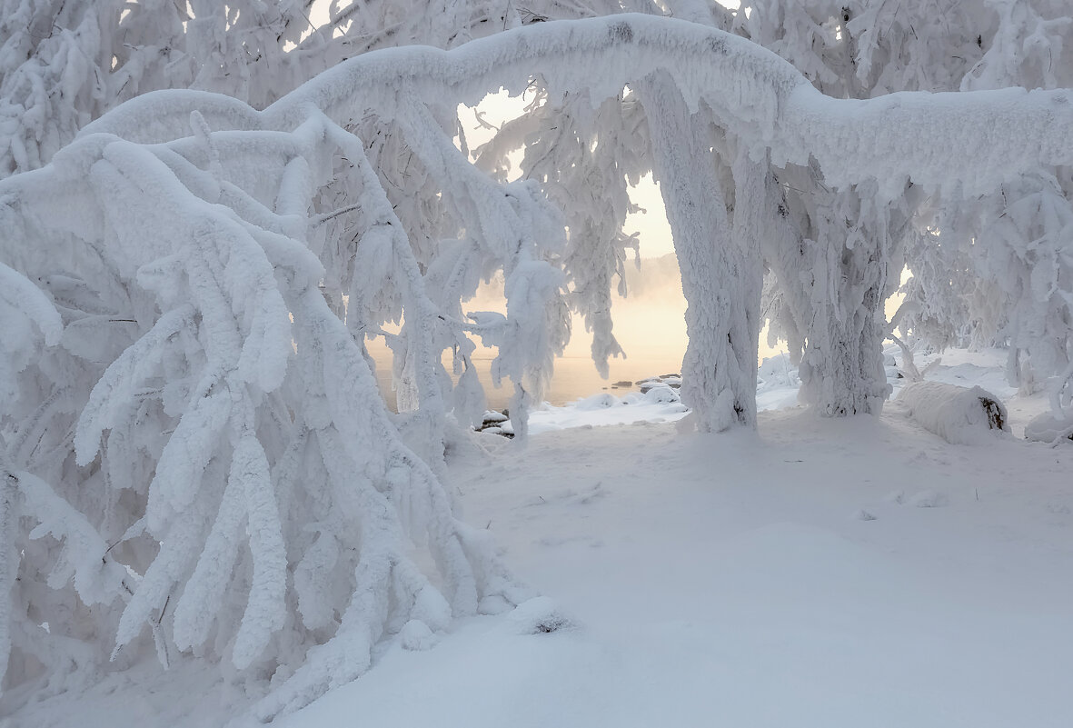 Иней у реки - Марина Фомина. Иней у реки - Марина Фомина.