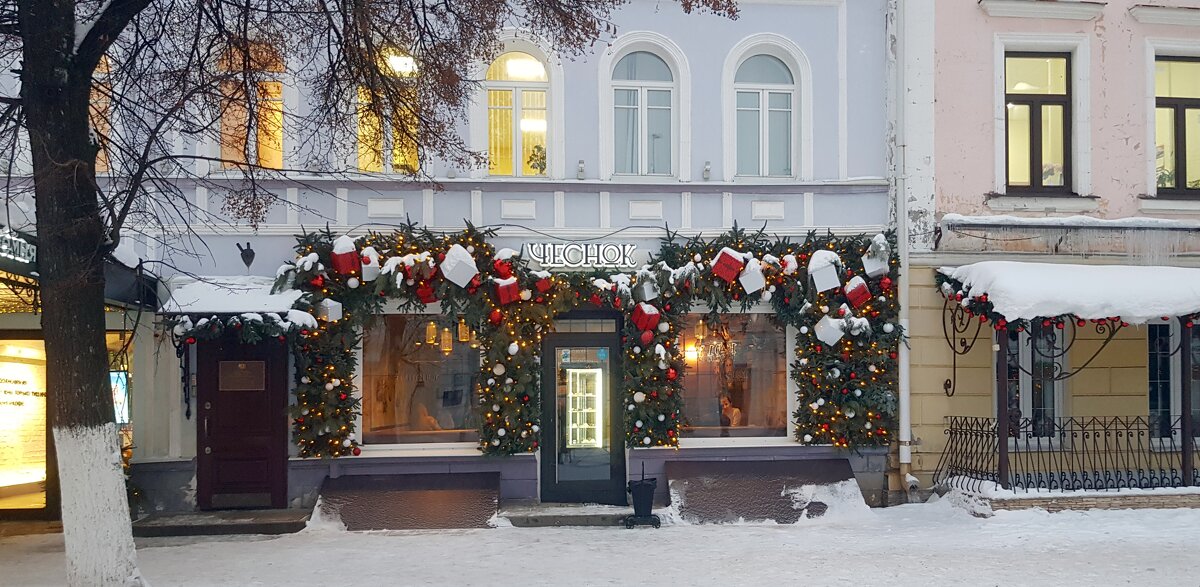 Траттория "Чеснок" - бывший купеческий дом 19 века - Galina Solovova