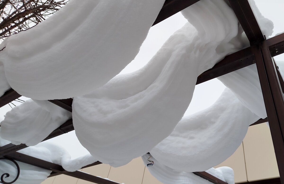 Интересные сугробы - светлана льдокова