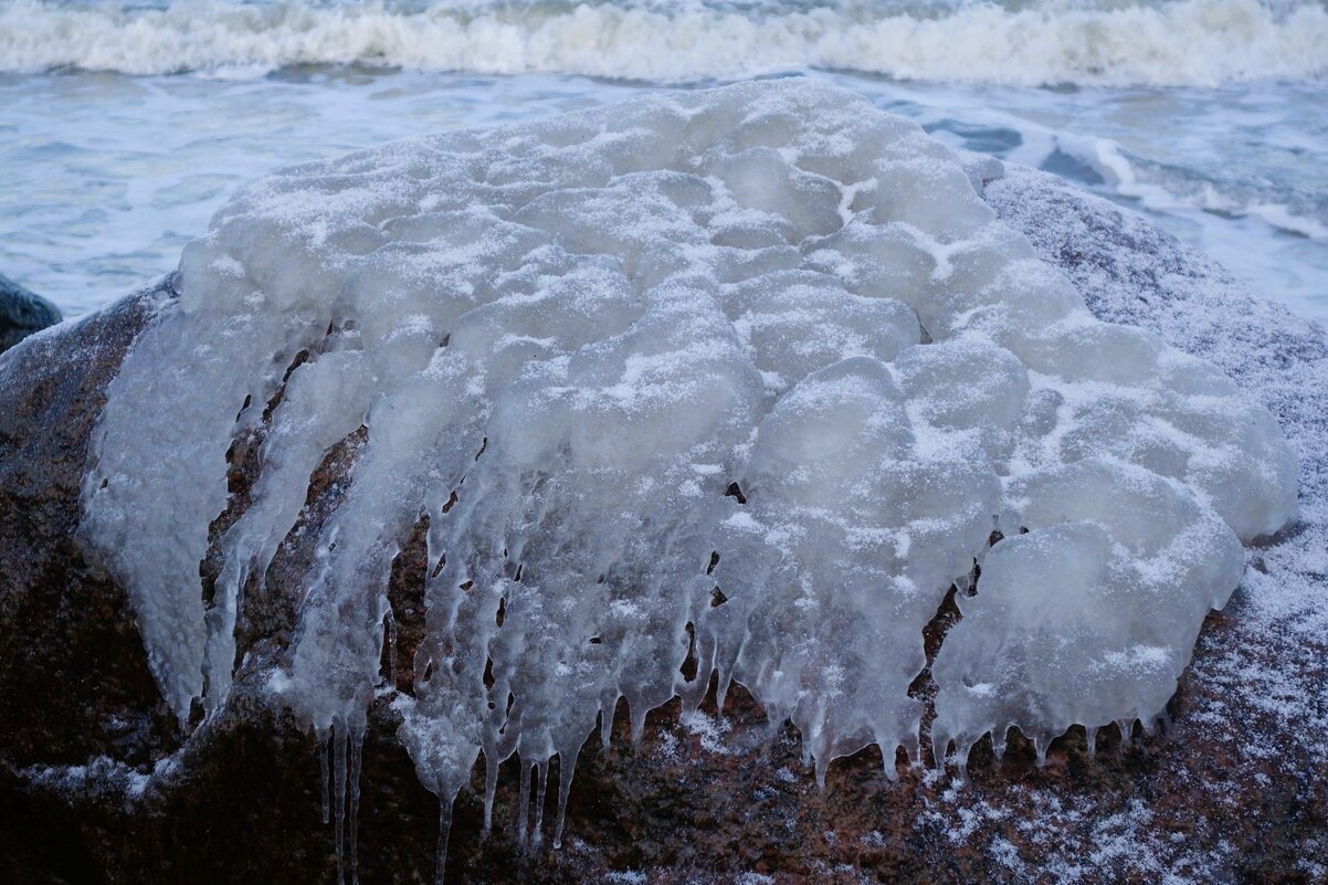 Ледяная ажурная "скатерть" - Рита Симонова