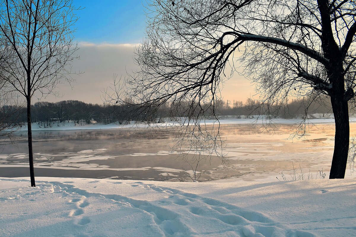 Прогулка у Москвы реки в Марьино. - Татьяна Помогалова Прогулка у Москвы реки в Марьино. - Татьяна Помогалова