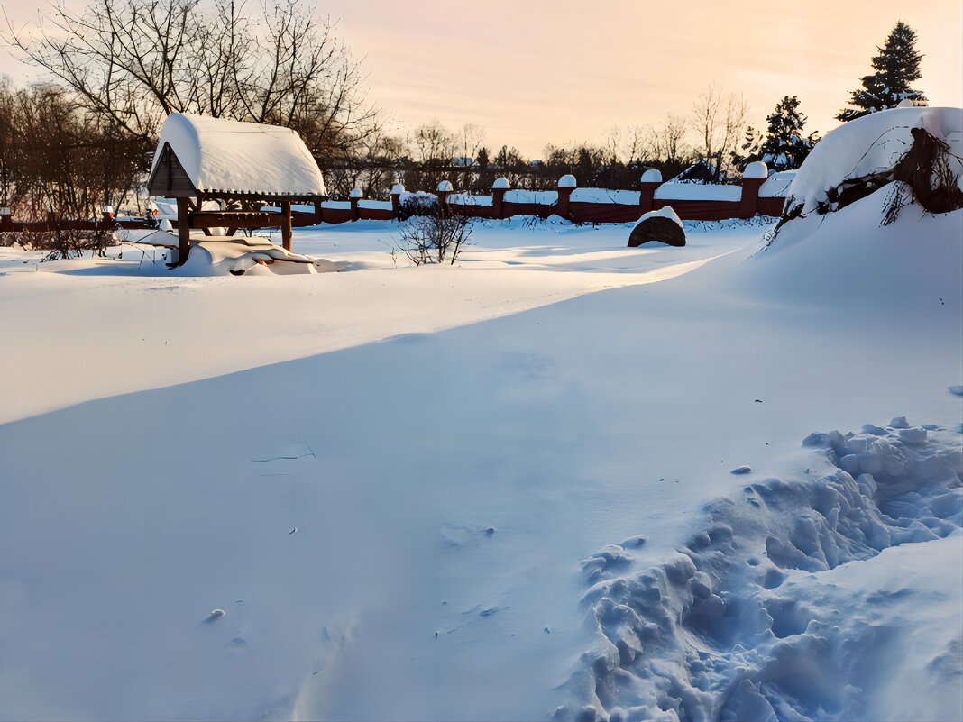После снегопада. - Михаил Столяров