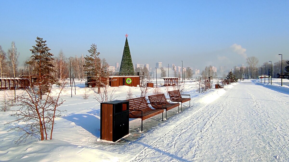 Арена парк в январе - Татьяна Лютаева Арена парк в январе - Татьяна Лютаева
