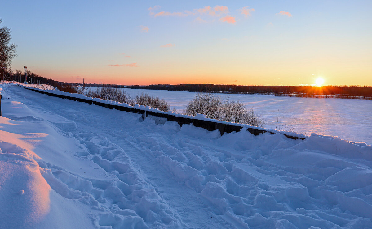 Закат. - Людмила Гулина
