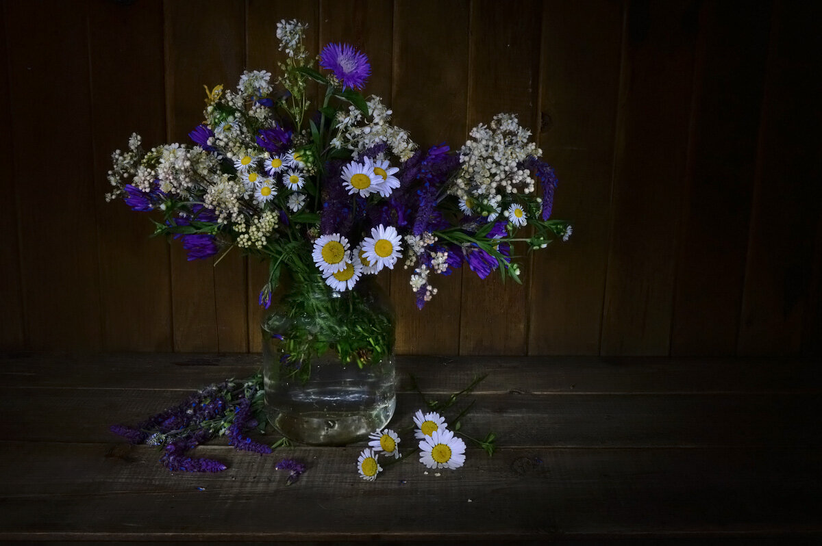 Полевых цветов букет - отзвук прожитого лета... - Надежда Куркина 