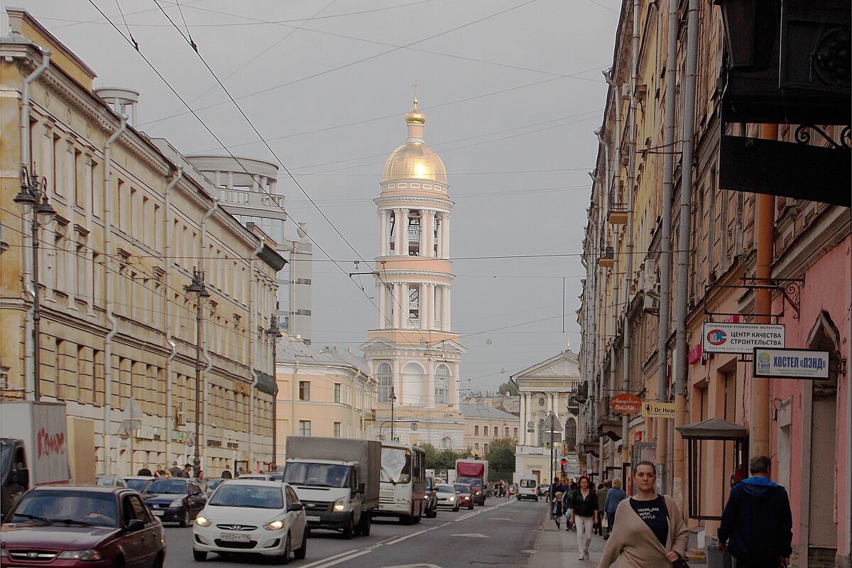 Санкт-Петербург, Загородный пр, колокольня Владимирского собора - Фотогруппа Весна