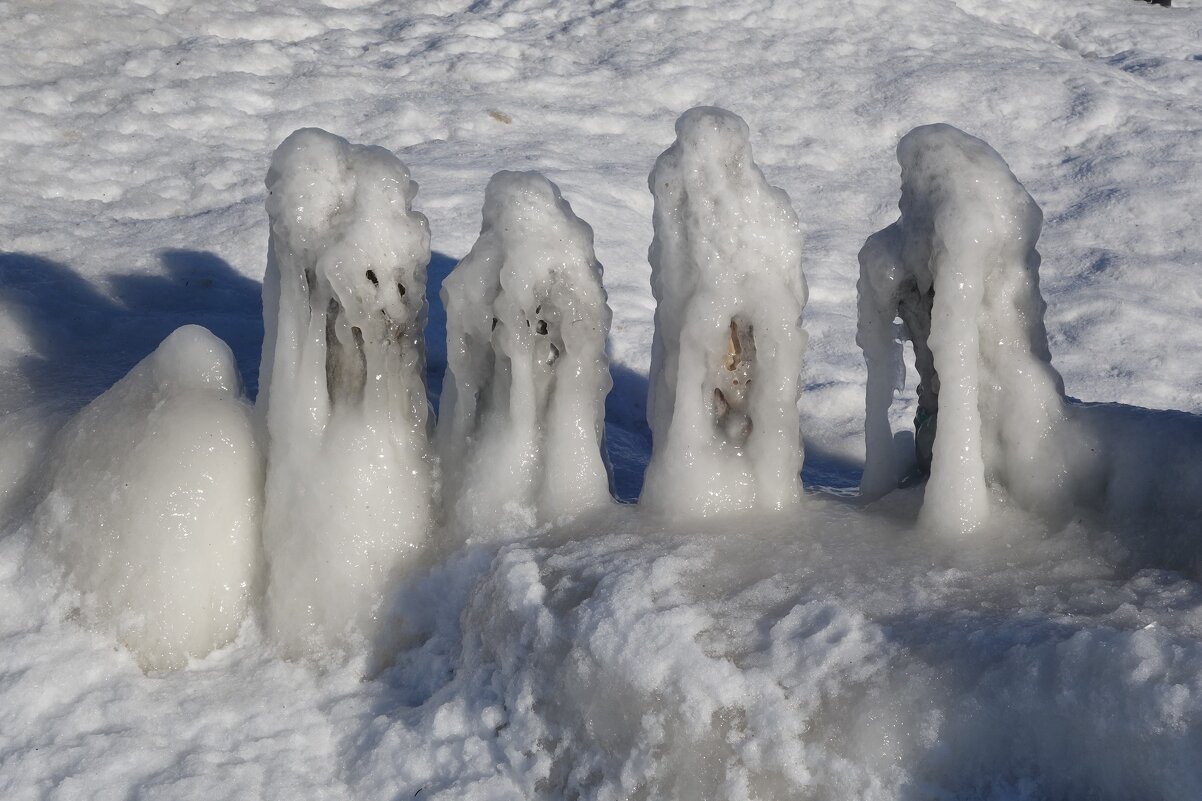 Ледяные творения ветра и мороза - Рита Симонова