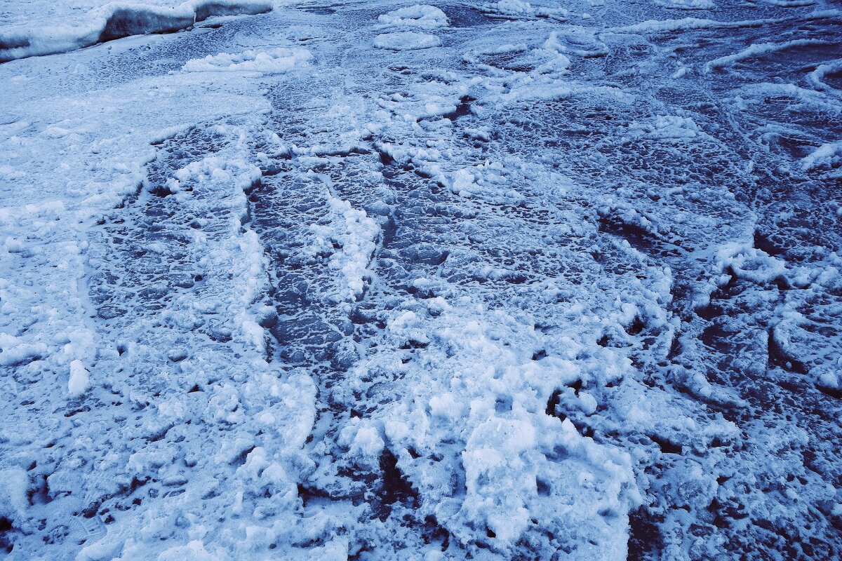 Лунный ландшафт на побережье Балтийского моря - Рита Симонова