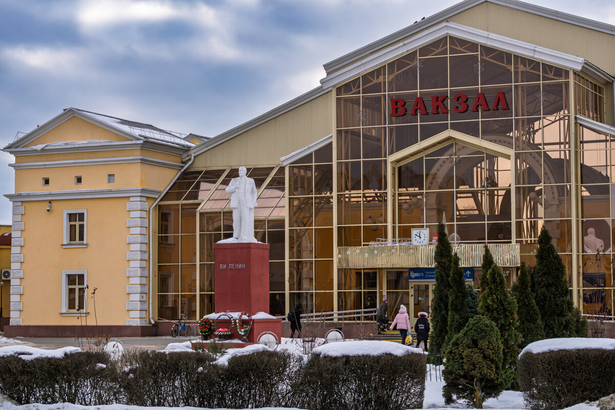 ЖД вокзал на станции Жлобин - Игорь Сикорский