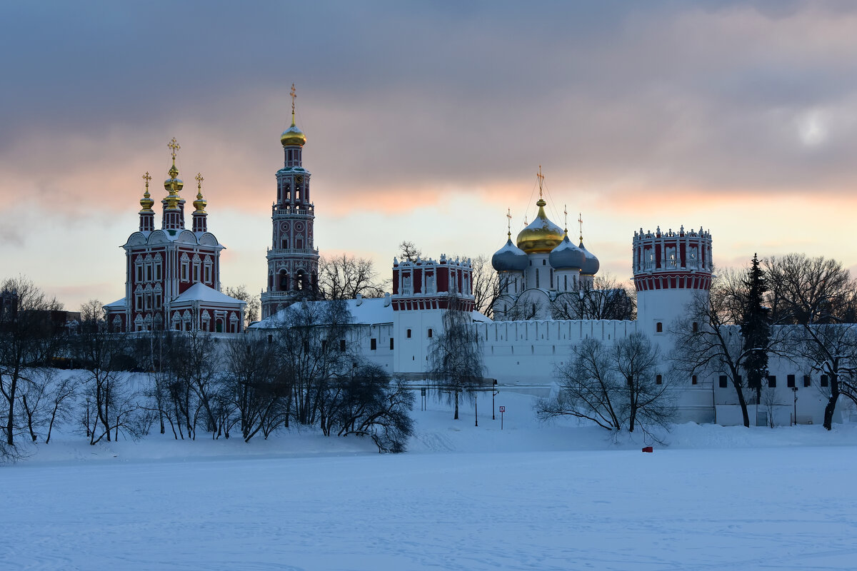 Зимний вечер у Новодевичьего... - Наташа *****