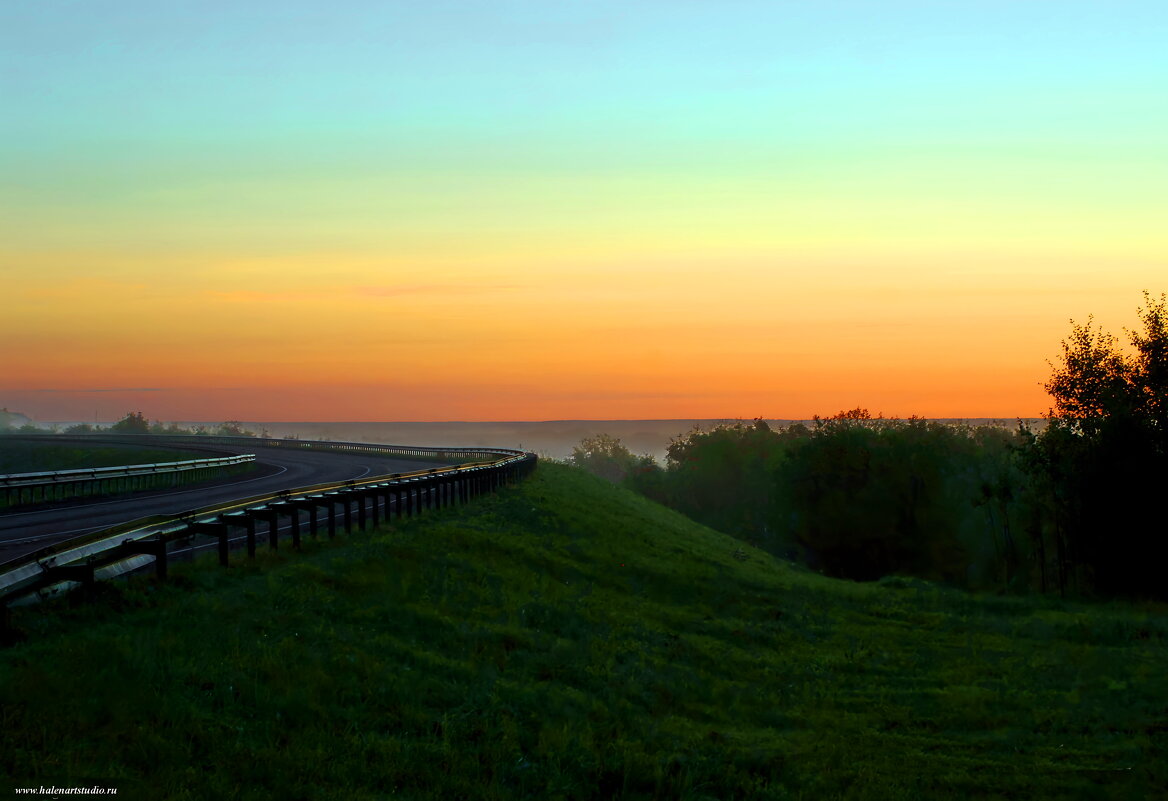 Утро на трассе М8 - Игорь Корф