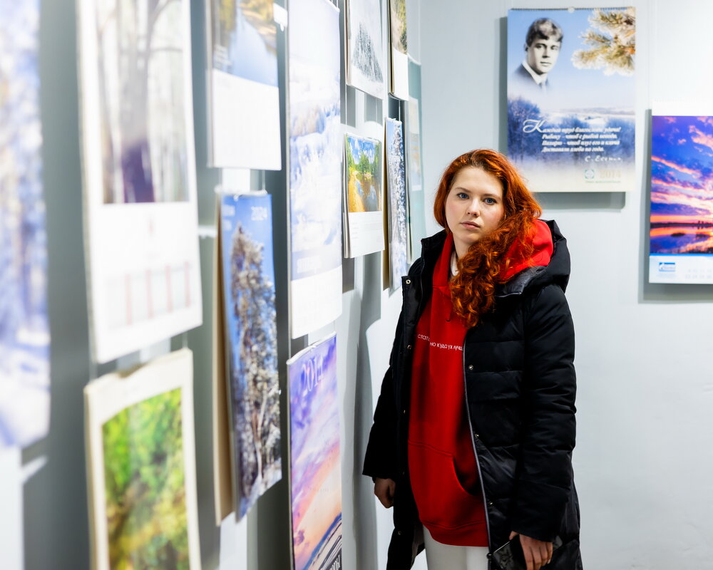 На выставке - Юрий Морозов