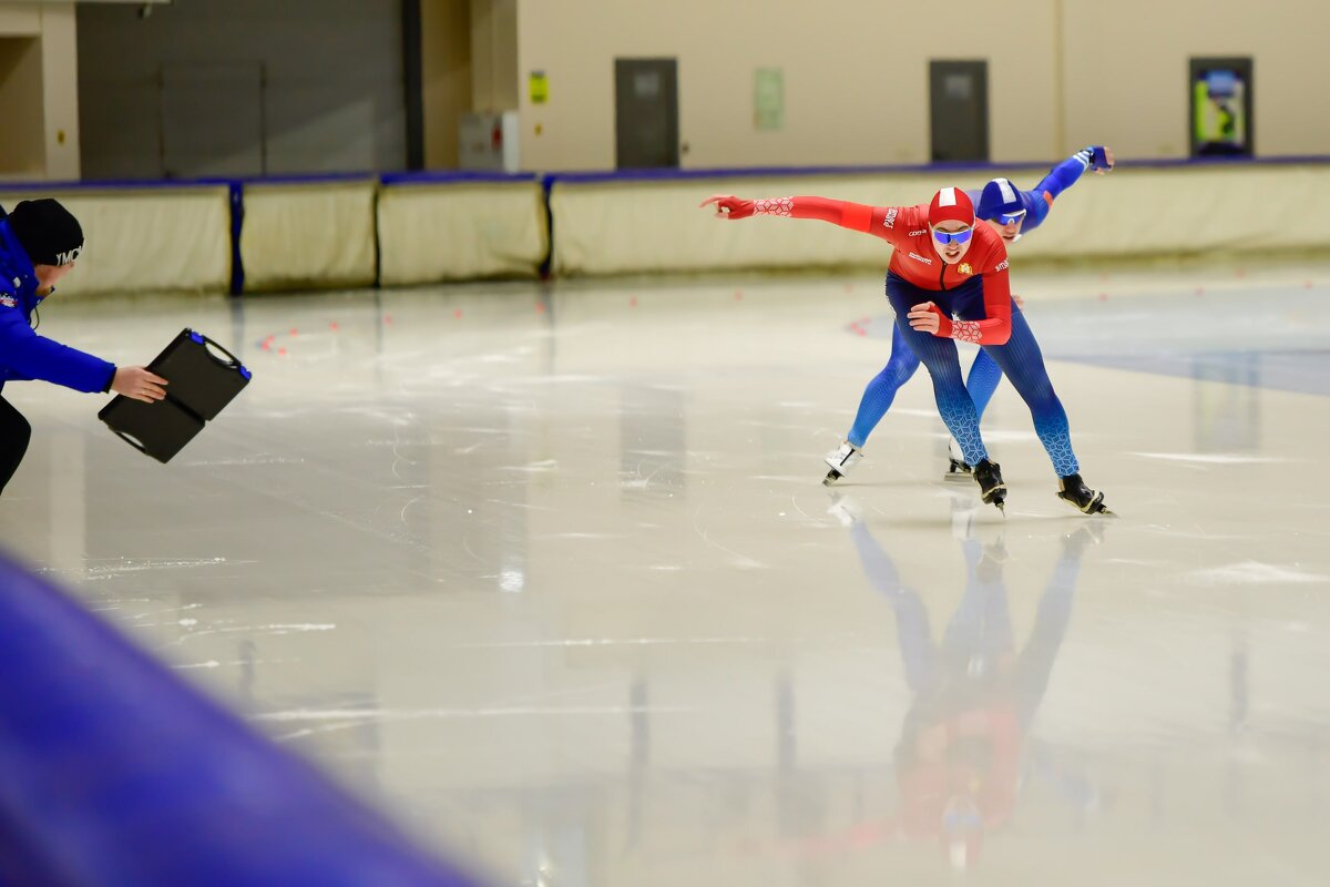 Первенство России по конькобежному спорту. Юниоры. Лд"Уральская молния",Челябинск - Георгий 