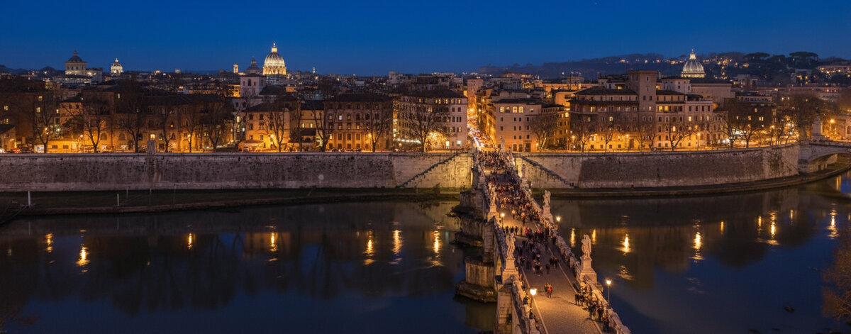 Мост Святого Ангела (Ponte Sant'Angelo) - Valentin Bondarenko