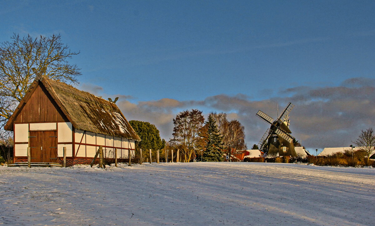 Мекленбургская мельница (зимний вариант) - Андрей K.