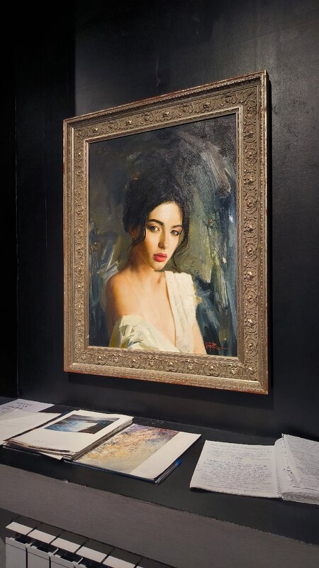 Серия портретов Романа Ляпина. - Ольга 