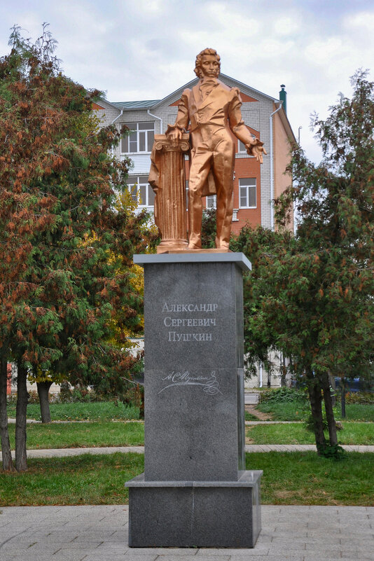 Памятник А.С. Пушкину в Ельце - Татьяна Машошина