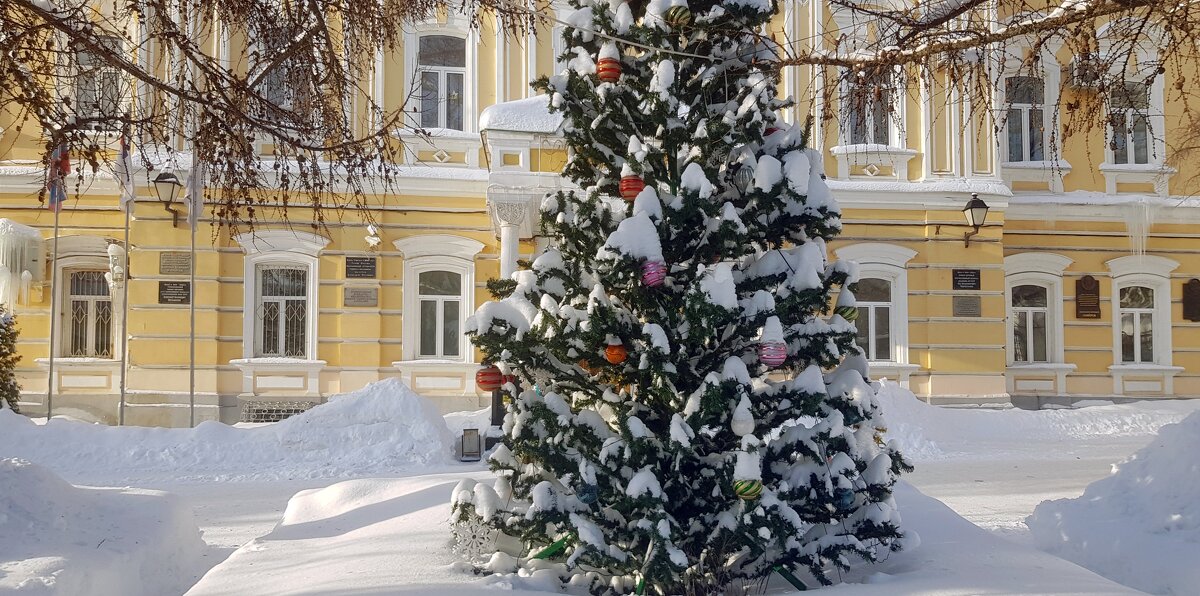 Ёлка в РГУ - Galina Solovova