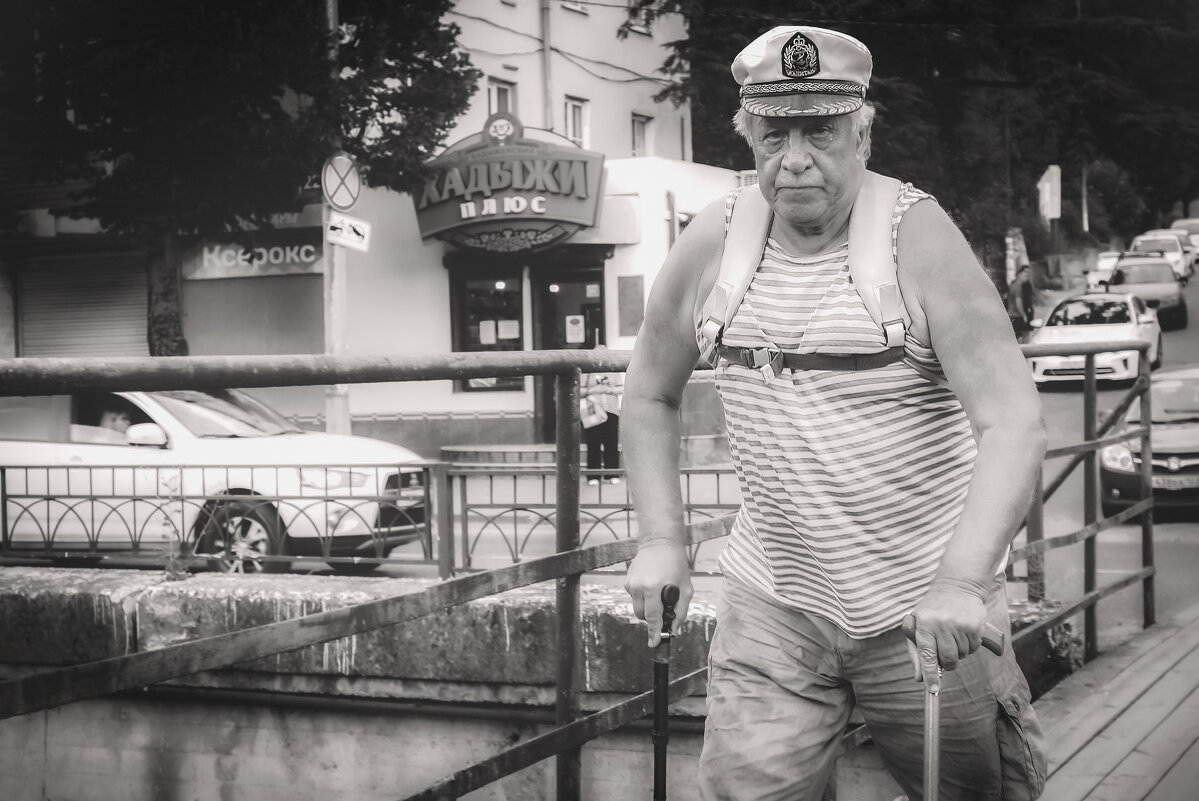 Капитан (чб) - Сергей Царёв