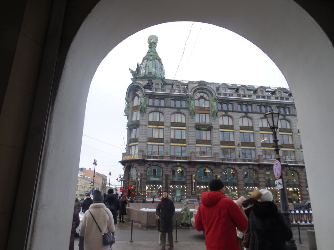 канал Грибоедова выход из метро на Дом Зингера - Anna-Sabina Anna-Sabina