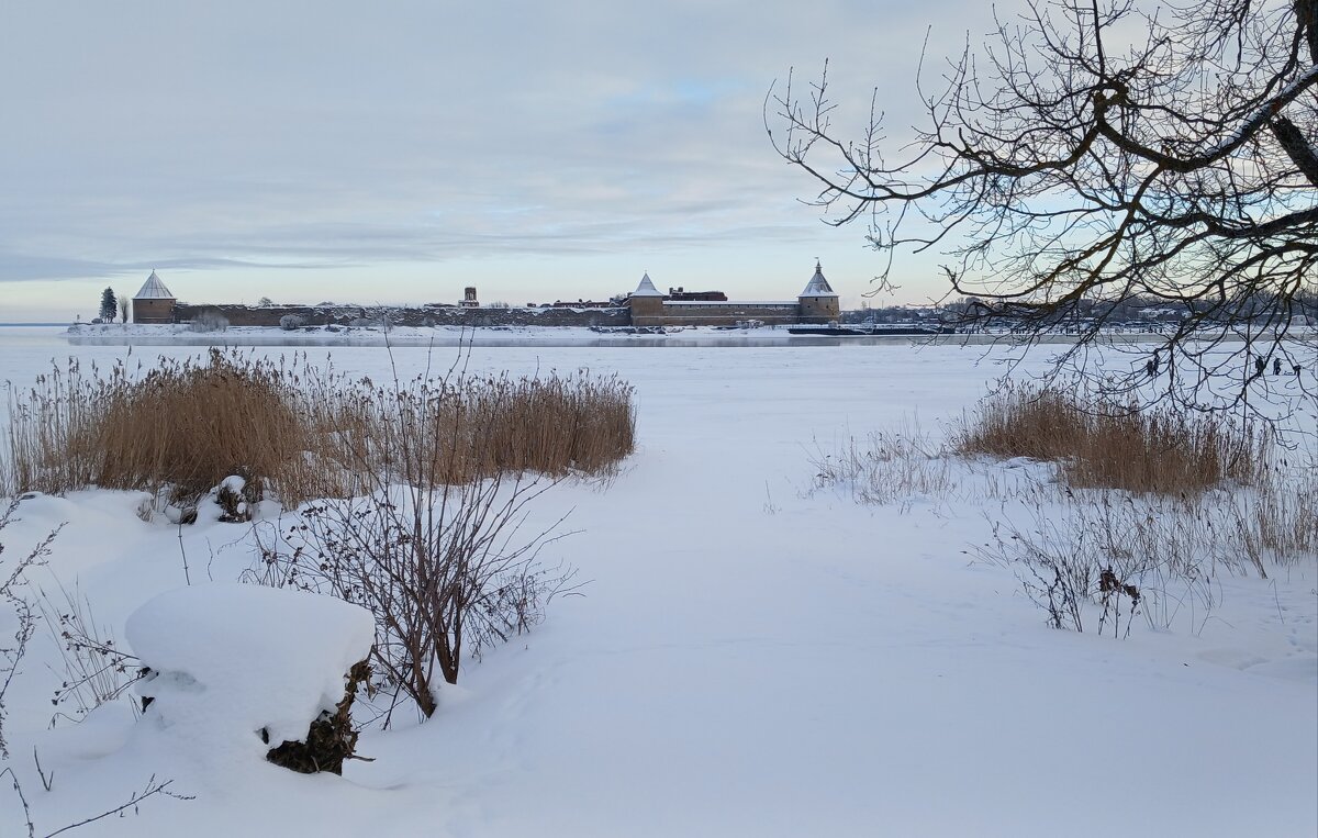 Вид на крепость Орешек - Наталья Герасимова