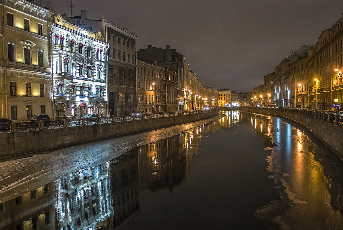 Вечер в городе - елена беликова